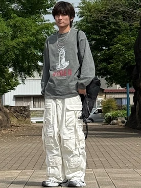 ゆーすけさん(メンズ・166cm)の春コーディネート