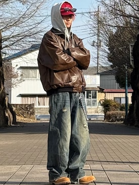 ゆーすけさん（メンズ・166cm）の冬コーディネート