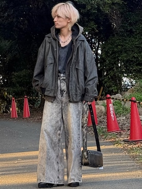 「アイテム（ネックレス）」を使った、ゆーすけさん（メンズ・166cm）の秋コーディネート