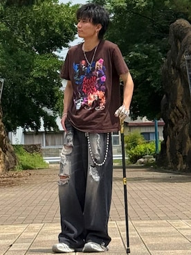 「sedacle（セダクル）のアイテム」を使った、ゆーすけさん（メンズ・166cm）の夏コーディネート