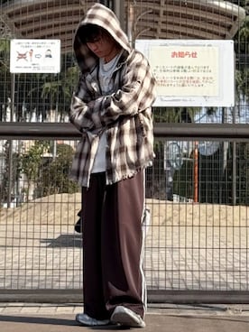 「ADRER（アドラー）のアイテム（トップス）」を使った、ゆーすけさん（メンズ・166cm）の春コーディネート