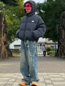 「アイテム（財布/小物）」を使った、ゆーすけさん（メンズ・166cm）の秋コーディネート