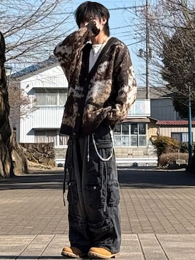 「ADRER（アドラー）のアイテム」を使った、ゆーすけさん（メンズ・166cm）の冬コーディネート