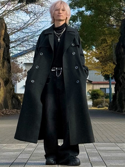 THE LONG COAT(WOOL100) / ザロングコート(ウール100)（その他アウター