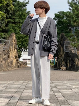 「ASTRONOMY（アストロノミー）のアイテム（スウェット）」を使った、ゆーすけさん（メンズ・166cm）の秋コーディネート