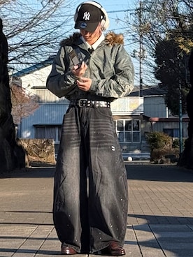 「HARUTA（ハルタ）のアイテム」を使った、ゆーすけさん（メンズ・166cm）の冬コーディネート