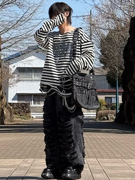 ゆーすけさん（メンズ・166cm）の春コーディネート