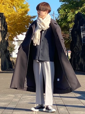 ゆーすけさん(メンズ・166cm)の冬コーディネート