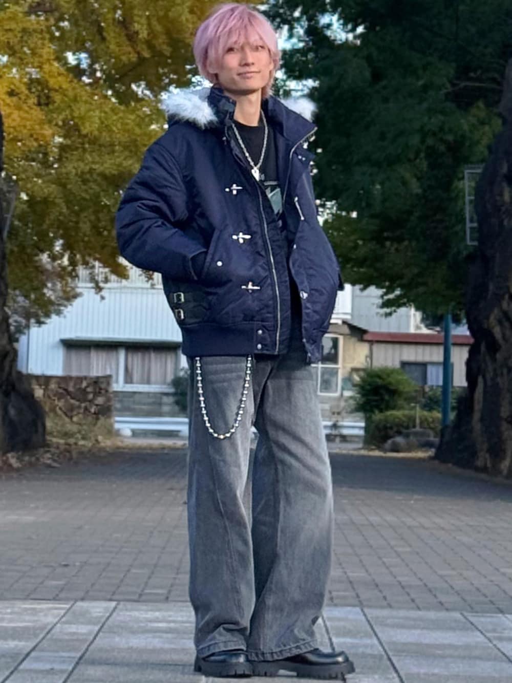 ゆーすけ｜ADRERのTシャツ/カットソーを使った参考コーディネート