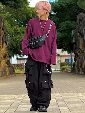 「ADRER」｜ゆーすけさん（メンズ・166cm）の秋コーディネート