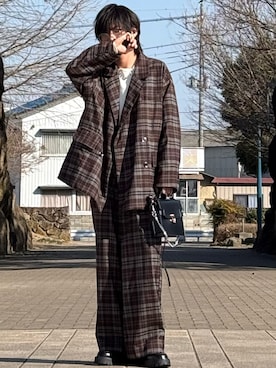 ゆーすけさん（メンズ・166cm）の春コーディネート