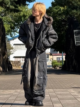 「ADRER（アドラー）のアイテム」を使った、ゆーすけさん（メンズ・166cm）の秋コーディネート