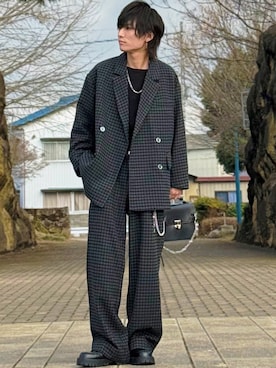 ゆーすけさん（メンズ・166cm）の冬コーディネート