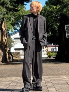 「CLEL（クレイル）のアイテム」を使った、ゆーすけさん（メンズ・166cm）の秋コーディネート
