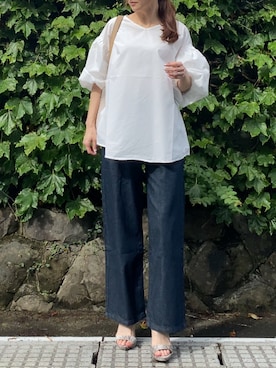 「and it_（アンドイット）のアイテム」を使った、shiruju.kさん（レディース・156cm）の夏コーディネート