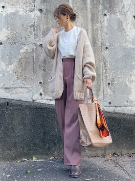 shiruju.kさん（レディース・156cm）の秋コーディネート