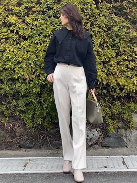 shiruju.kさん（レディース・156cm）の冬コーディネート