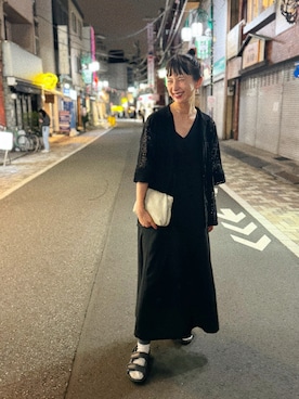 「studio CLIP（スタディオクリップ）のアイテム」を使った、Kazumiさん（レディース・165cm）の春コーディネート