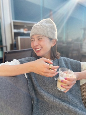 Kazumiさん（レディース・165cm）の冬コーディネート