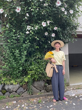 Kazumiさん（レディース・165cm）の夏コーディネート