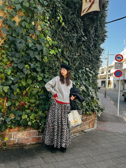 2way Multi Fabric Volume Onepiece/2WAYマルチファブリックボリューム