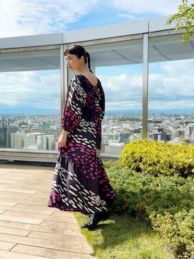 ワンピース ドレスを使った 北欧 の人気ファッションコーディネート Wear