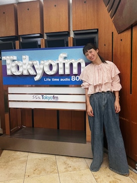 「Samansa Mos2（サマンサ モスモス）のアイテム」を使った、Kazumiさん（レディース・165cm）の夏コーディネート