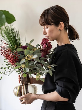 Kazumiさん（レディース・165cm）の冬コーディネート