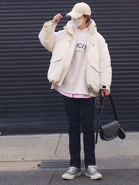 「bohmal（ボマール）のアイテム」を使った、マルルン♪ さん（レディース・159cm）の冬コーディネート