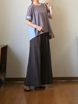 「アイテム（ハンドバッグ）」を使った、マルルン♪ さん（レディース・159cm）の夏コーディネート