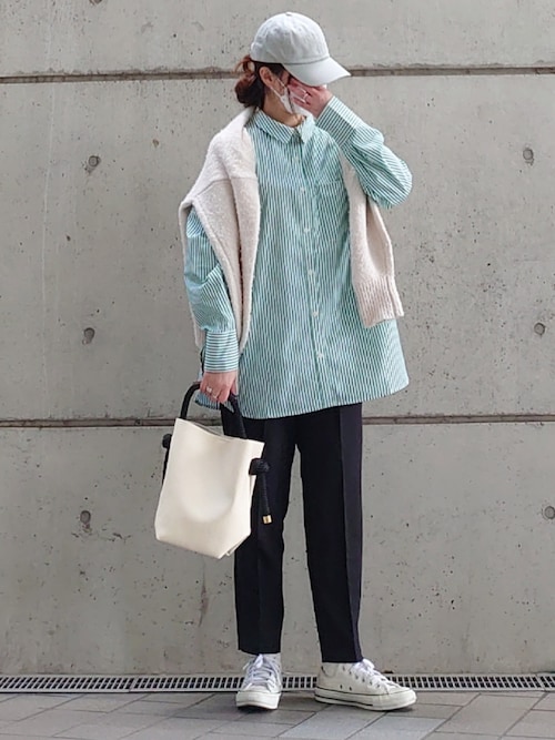 セール】Vネックケーブルニットプルオーバー（ニット/セーター