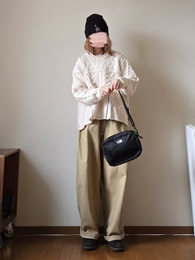 「KBF（ケイビーエフ）のアイテム」を使った、マルルン♪ さん（レディース・159cm）の冬コーディネート