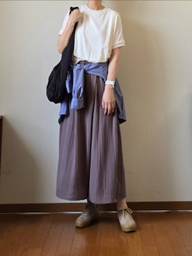 「ikka（イッカ）のアイテム」を使った、マルルン♪ さん（レディース・159cm）の夏コーディネート