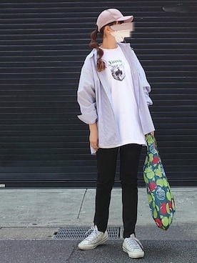 「3coins（3coins）のアイテム」を使った、マルルン♪ さん（レディース・159cm）の春コーディネート