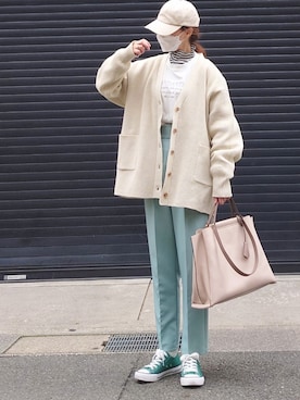 「chumchum（チャムチャム）のアイテム」を使った、マルルン♪ さん（レディース・159cm）の冬コーディネート