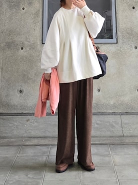 「アイテム（その他シューズ）」を使った、マルルン♪ さん（レディース・159cm）の秋コーディネート