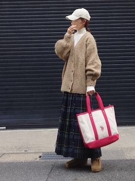 「tiptop」｜「アイテム（モカシン/デッキシューズ）」を使った、マルルン♪ さん（レディース・159cm）の秋コーディネート