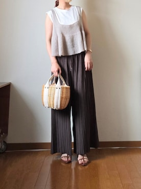 「アイテム（腕時計）」を使った、マルルン♪ さん（レディース・159cm）の夏コーディネート