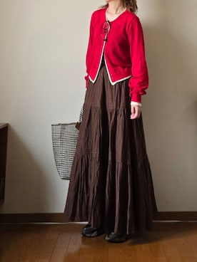 「tiptop（ティップトップ）のアイテム」を使った、マルルン♪ さん（レディース・159cm）の春コーディネート