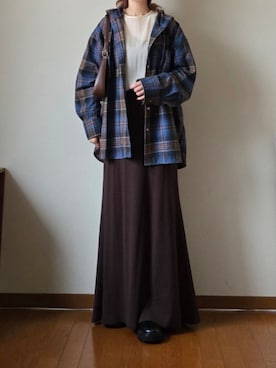 「tiptop（ティップトップ）のアイテム」を使った、マルルン♪ さん（レディース・159cm）の秋コーディネート