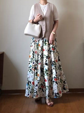 「アイテム（アナログ腕時計）」を使った、マルルン♪ さん（レディース・159cm）の夏コーディネート