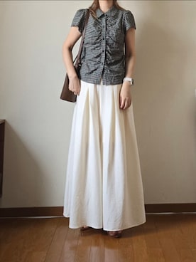 「florist（フローリスト）のアイテム」を使った、マルルン♪ さん（レディース・159cm）の夏コーディネート