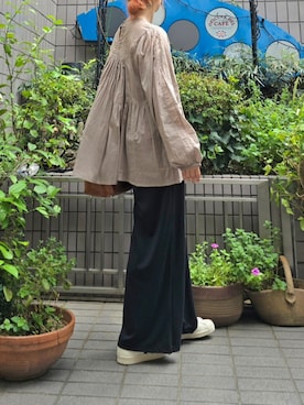 「アイテム（ハンドバッグ）」を使った、マルルン♪ さん（レディース・159cm）の秋コーディネート