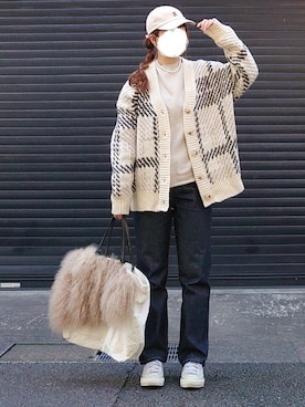 「Loco Ocean（ロコオーシャン）のアイテム」を使った、マルルン♪ さん（レディース・159cm）の秋コーディネート