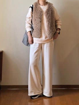 「スウェットパンツ」｜マルルン♪ さん（レディース・159cm）の秋コーディネート