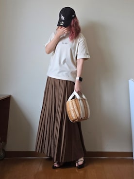 「アイテム（腕時計）」を使った、マルルン♪ さん（レディース・159cm）の夏コーディネート