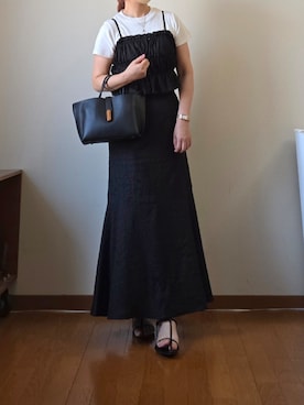 「アイテム（ワンピース/ドレス）」を使った、マルルン♪ さん（レディース・159cm）の夏コーディネート