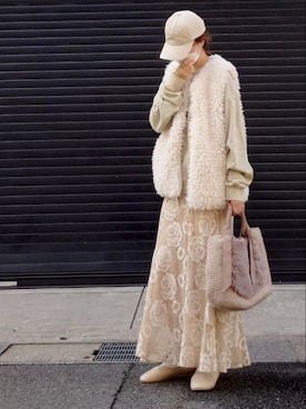 「corners」｜「アイテム（その他アウター）」を使った、マルルン♪ さん（レディース・159cm）の秋コーディネート