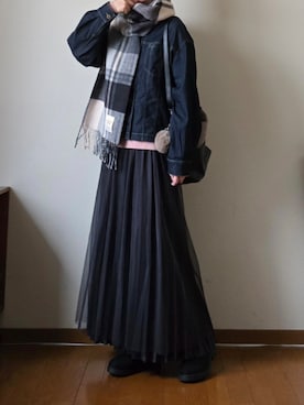 「UNIQLO（ユニクロ）のアイテム」を使った、マルルン♪ さん（レディース・159cm）の冬コーディネート