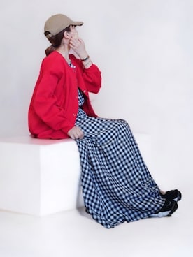「URBAN RESEARCH Sonny Label（アーバンリサーチサニーレーベル）のアイテム（ワンピース/ドレス）」を使った、マルルン♪ さん（レディース・159cm）の秋コーディネート